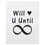 Will Love You Until Infinity Flyers
