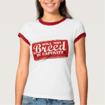 Will Not Breed in Captivity t-shirts