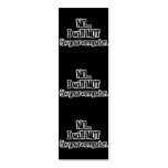 Will NOT Fix Your Computer bookmark business cards