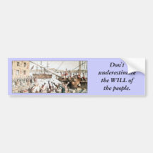Will of the people bumper stickers