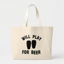 Will play the Conga for beer vector designs Tote Bag
