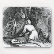 Will Scarlet Kills a Buck Mousepad