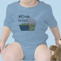 Will Smile for Food t-shirts