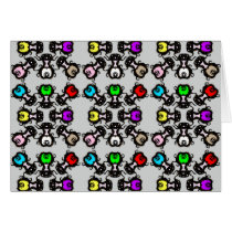 Will Worker Multi Coloured Greeting Card cards