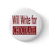 Will Write for Chocolate Gift for Writers