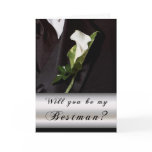 Will you be my Best Man? Greeting Cards