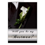 Will you be my Best Man? Greeting Cards