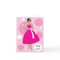 Will You Be My Bridesmaid? Card