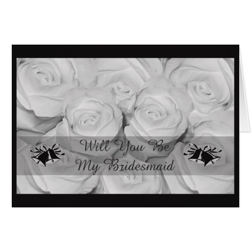 Will You Be My Bridesmaid Card