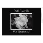 Will You Be My Bridesmaid Card