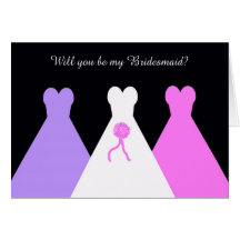 Will You Be My Bridesmaid Card -- Bridesmaid Poem