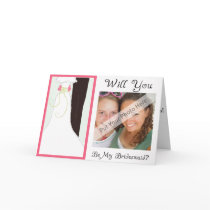 Will You Be My Bridesmaid Card-Personalized