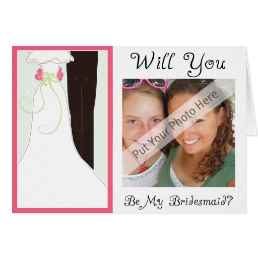 Will You Be My Bridesmaid Card-Personalized