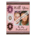 Will You Be My Bridesmaid Card-Personalized