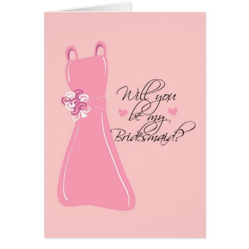 "Will you be my Bridesmaid?" Cards
