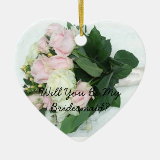 pink will you be my bridesmaid ornaments keepsake pink will you be my bridesmaid ornaments keepsake