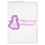 Will You Be My Bridesmaid (Dress) Card