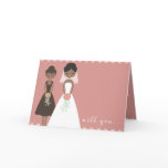 Will You Be My Bridesmaid Greeting Card 2