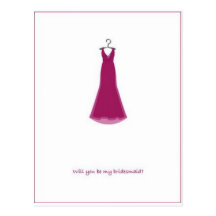 will-you-be-my-bridesmaid? postcard