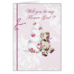 Will you be my Flower Girl? Card