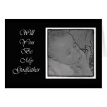 Will You Be My Godfather Card