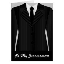 Will You Be My Groomsman Greeting Card
