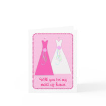 Will You Be My Maid of Honour? Card