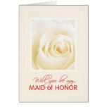 Will You Be My Maid of Honour Card