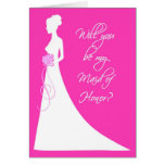 Will You Be My Maid of Honour? Card