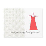 Will you be my Maid of Honour? Customizable