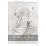 Will You Be My Maid of Honour? Greeting Card