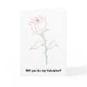 Will you be my Valentine cards