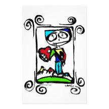 Will you be my Valentine this Valentines Day Stationery Design