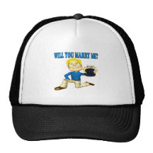 Will You Marry Me 6 Trucker Hat