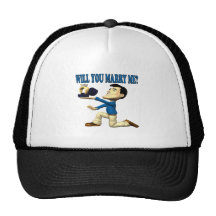 Will You Marry Me 9 Trucker Hat
