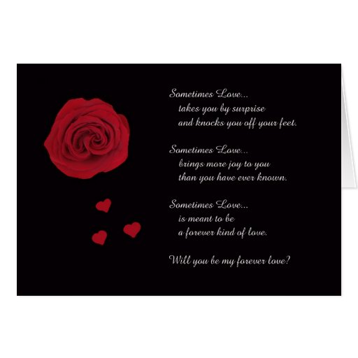 Will You Marry Me? Card