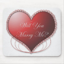 Will You Marry Me Mousepad