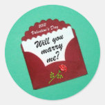 Will you marry me? stickers