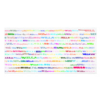 Willa Text Design II Photo Card
