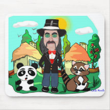 Wille sauvage et amis tapis de souris