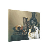 Willem Claeszoon Heda - Still Life Stretched Canvas Prints