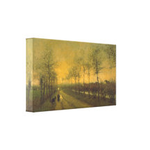 Willem Maris - Dusk Canvas Print