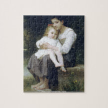 William-Adolphe Bouguereau - Big Sis puzzle