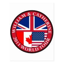 William and Catherine Postcards