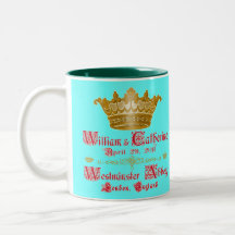 William and Catherine Royal Wedding Cup Coffee Mugs
