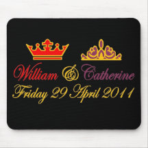 William and Catherine Royal Wedding Mouse Pad