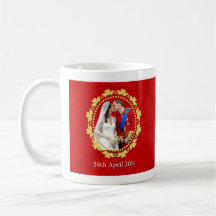 William and Kate Royal Wedding Kiss Mugs