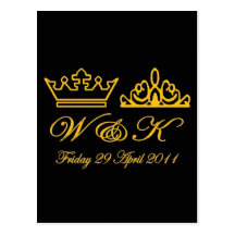 William and Kate Royal Wedding Postcards