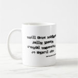 William and Kate's jolly posh Royal Wedding 2011 Coffee Mug