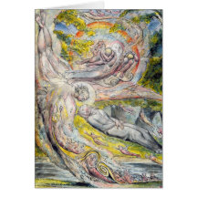 William Blake Card: Milton's Mysterious Dream